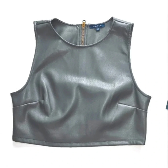 Kirious LA Vegan Leather Crop - Picture 1 of 4